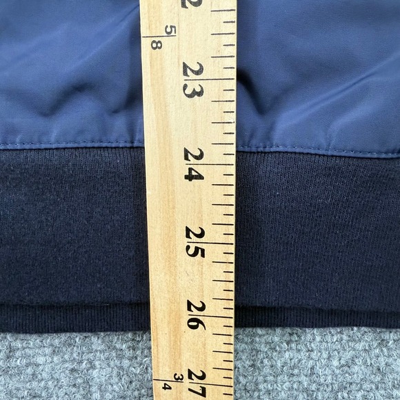 American Apparel‎ Jacket Mens Medium Blue Windbreaker Full Zip Nylon USA LA Made - Picture 6 of 9